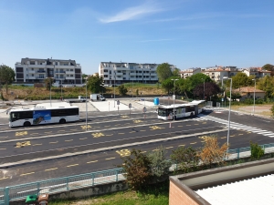Viserba, è pronto il capolinea del polo scolastico