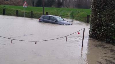 Maltempo, sottopassi chiusi a Riccione