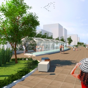 Riccione, il coronavirus blocca i cantieri