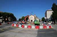 Lavori, prende corpo la piazza delle Celle