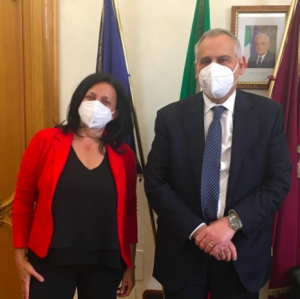 Riccione, il sindaco Tosi a Roma incontra il capo della polizia