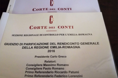 Bilancio, la Corte dei conti promuove Regione