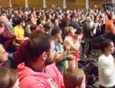 Cinquant’anni Comunità papa Giovanni: in 7mila al palas