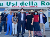 Vaccini: inaugurato il nuovo hub di Rimini