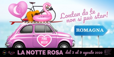 La Notte Rosa diventa Pink Week, dal 3 al 9 agosto