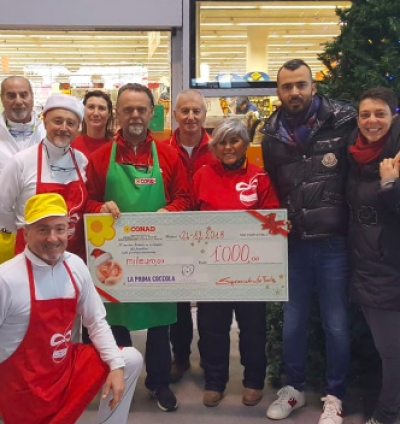 Terapia neonatale, Conad dona mille euro alla Prima coccola
