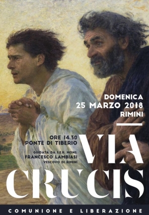 Settimana Santa al via con la Via Crucis in centro storico