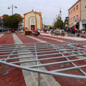 Celle, nuova piazza, Casadei (Pd): Traffico fiere resta spina nel fianco