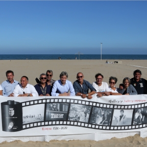 Barriere antivento ispirate a Fellini per la spiaggia di Rimini