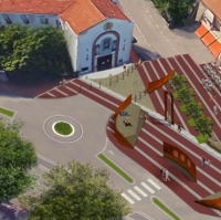 Celle, lavori finiti alla nuova rotatoria
