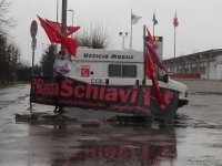Sciopero della fame a Castelfrigo, delegazione riminese a Castelnuovo