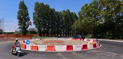 Viabilità, nuova rotatoria in via Aldo Moro