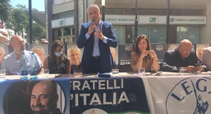 Ceccarelli e il centrodestra ci credono: la sinistra a casa, l&#039;opportunità di una vita