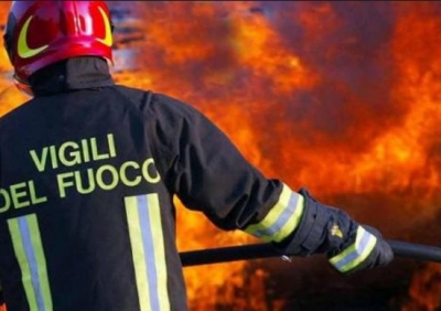 Devastante incendio a Gaiofana