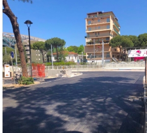 Sottopasso Ceccarini, nel week end riapre la strada