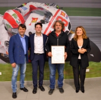 L’Alberti intitola aula al figlio, la commozione di Paolo Simoncelli