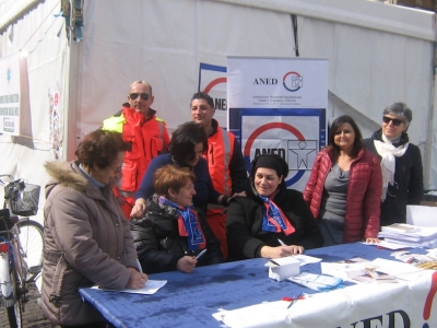 Giornata del rene in piazza Cavour