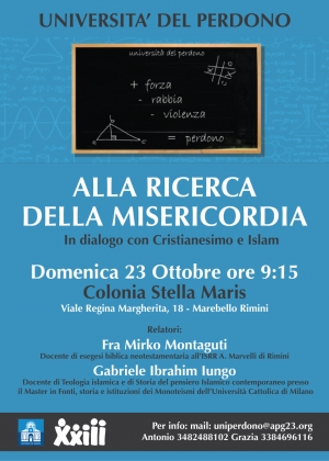 Dialogo interreligioso, cristiani e musulmani ripartono dalla misericordia