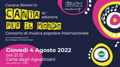 “Canta per il mondo”, concerto del Corone per costruire la pace