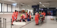 Incidente aereo all’aeroporto, ma è un’esercitazione