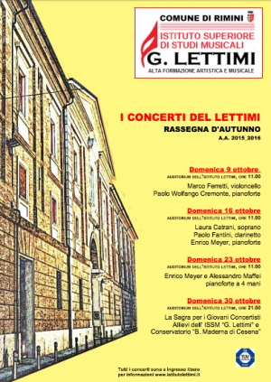 Con Beethoven e Rachmaninoff parte la stagione d’autunno del Lettimi