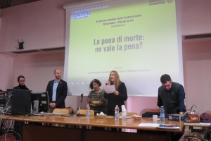 Rimini s’illumina di giallo contro la pena di morte