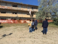 Riccione, sopralluogo della soprintendenza alle colonie