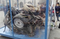 Strage di Capaci, l’auto di scorta sabato in mostra in riviera