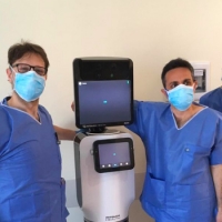 Reparto covid: all’Infermi arriva il dottore robot