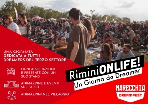 Rimini onlife, al parco 25 aprile i protagonisti del terzo settore