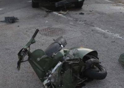 Tolemaide, scontro tra Autocarro e Vespa, un morto