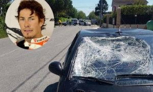 Hayden, l&#039;automobilista: Sbucato improvviso