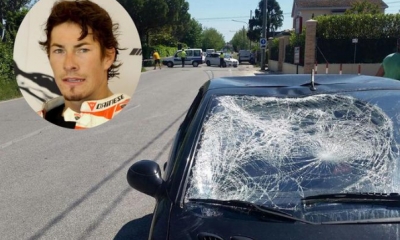 Hayden, l&#039;automobilista: Sbucato improvviso