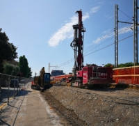 Via Diredaua, allestito il cantiere per l’allargamento