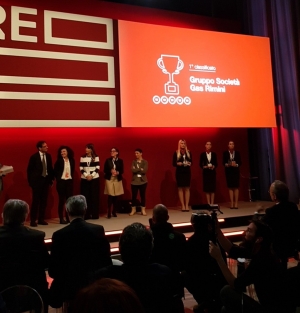 Sgr paradiso dei dipendenti, premiata a Roma tra le utilities italiane